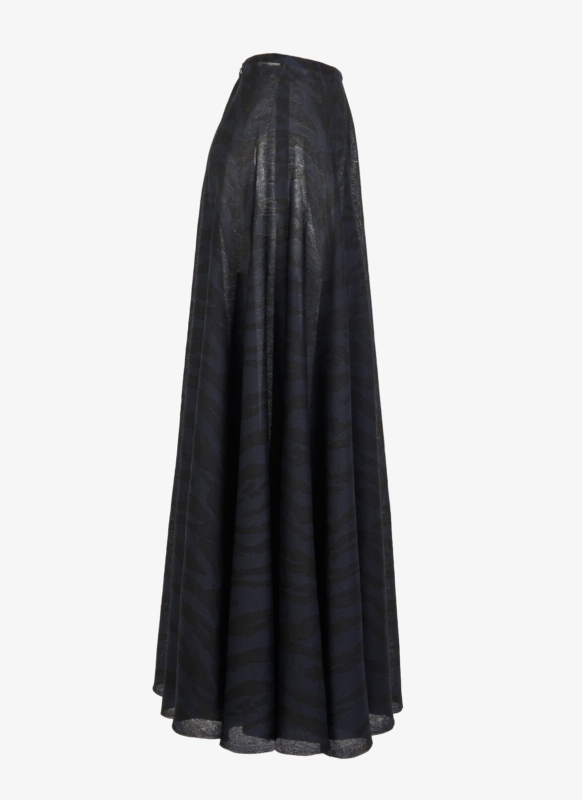 SKIRT ZEBRA SOIE BLACK/BLUE ALAÏA BLACK/BLUE  SKIRT ZEBRA SOIE BLACK/BLUE